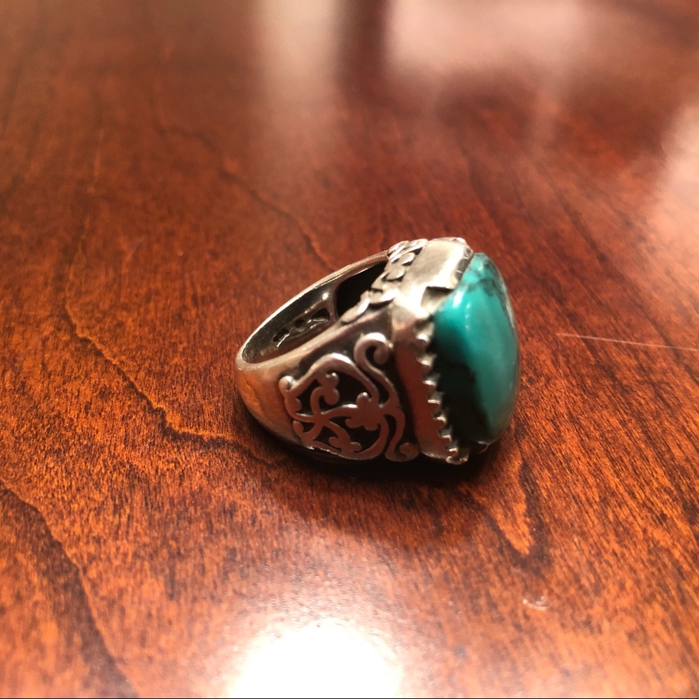 Silpada vintage turquoise ring